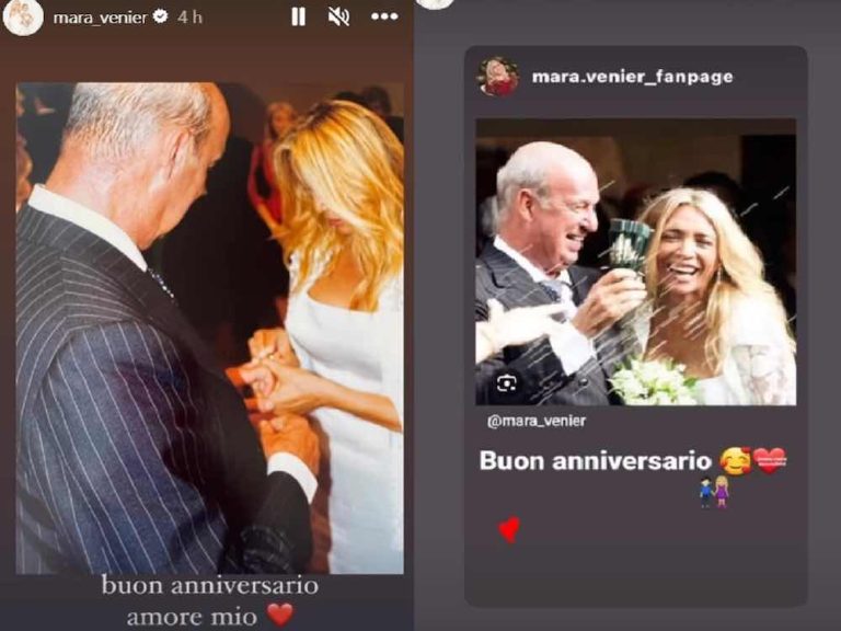 Mara Venier Dedica Speciale Per Il Marito Nicola Buon Anniversario