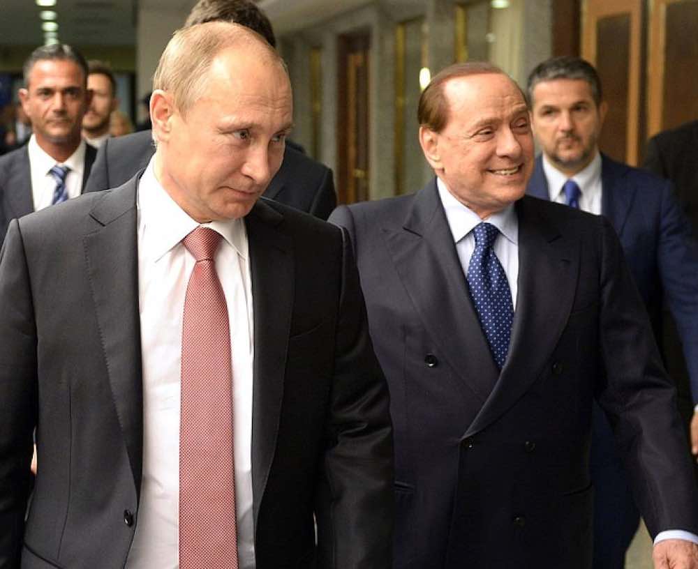 Berlusconi mediatore Putin e Zelensky