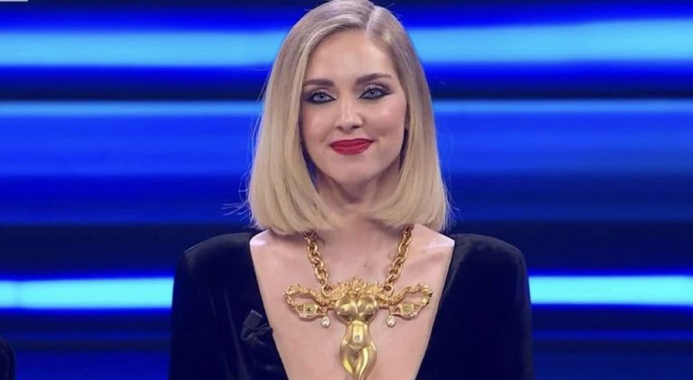 Sanremo 2023. Chiara Ferragni icona di stile e paladina dei diritti ...