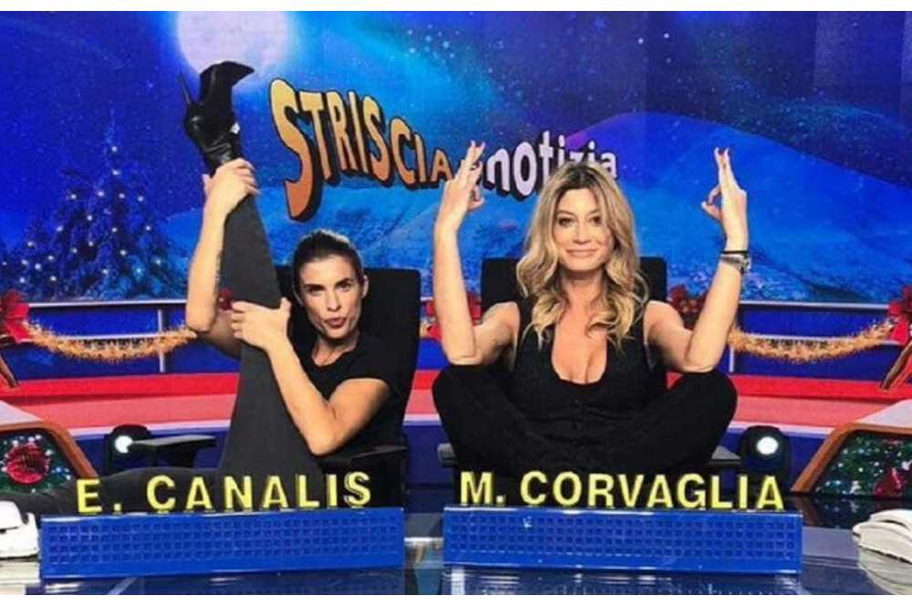 Elisabetta Canalis e Maddalena Corvaglia