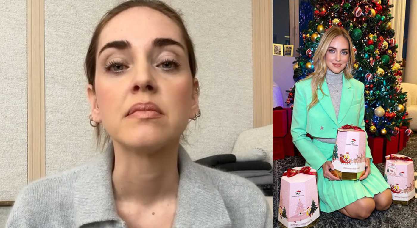 Chiara Ferragni, in lacrime