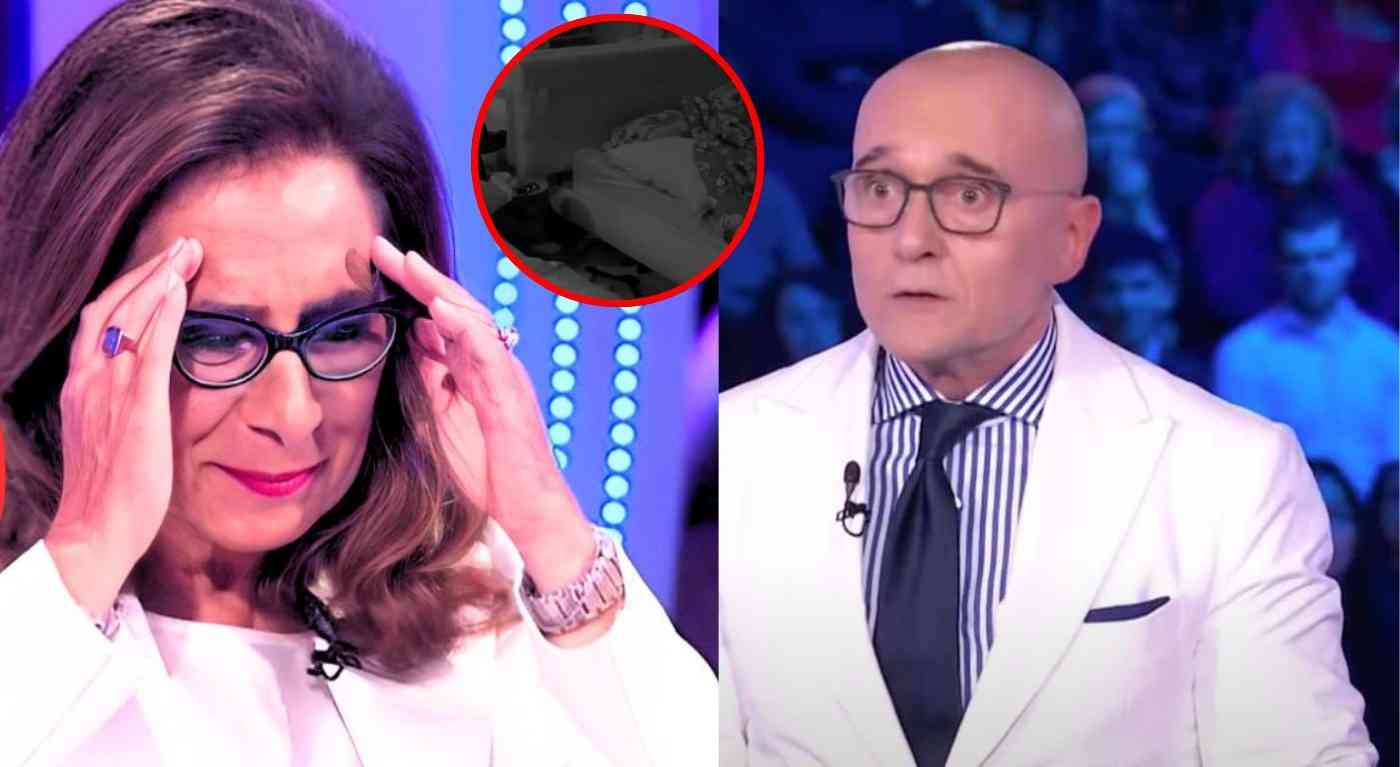 GF, Cesara Buonamici gela tutti: "Non sapete cosa succede nei camerini del TG5". Signorini sotto choc