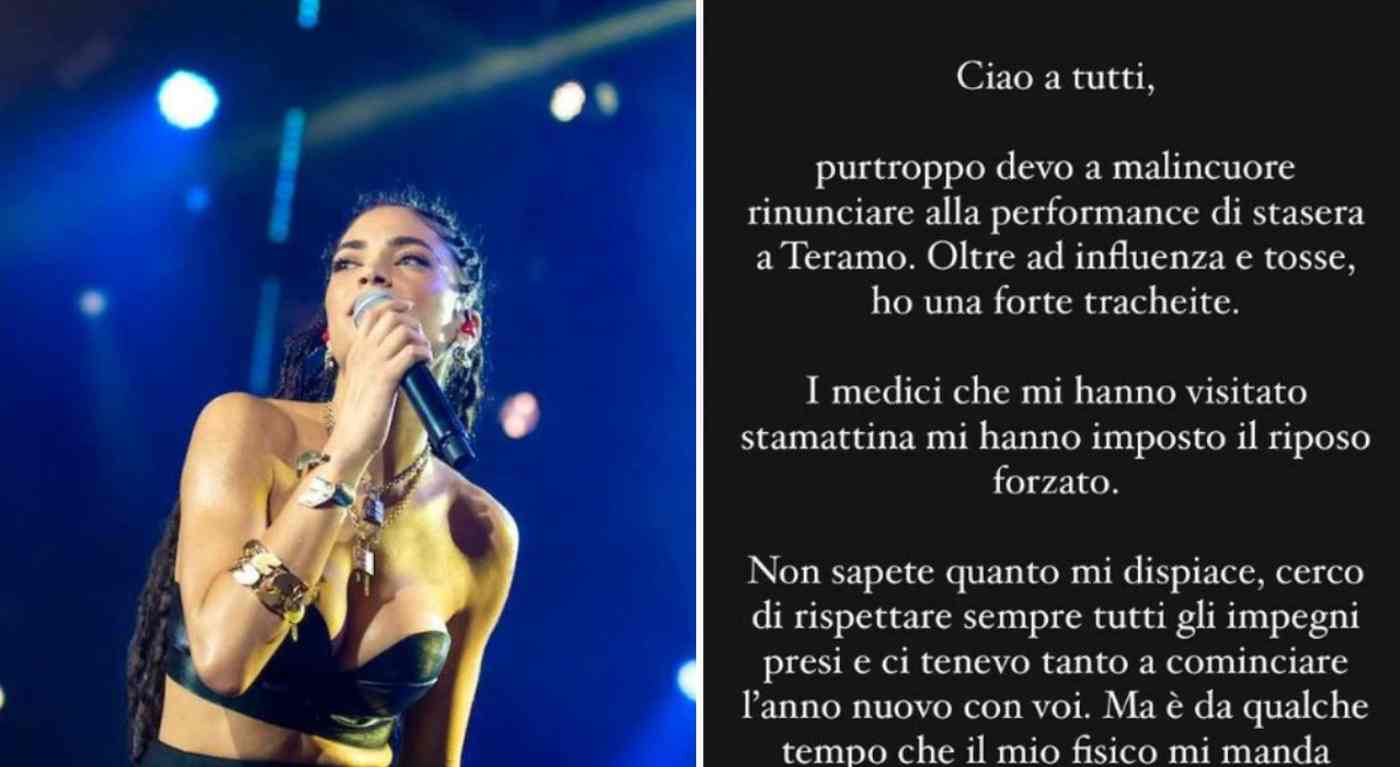 Elodie sta male, l'annuncio choc della cantante: "Il mio corpo mi manda dei segnali", concerti sospesi