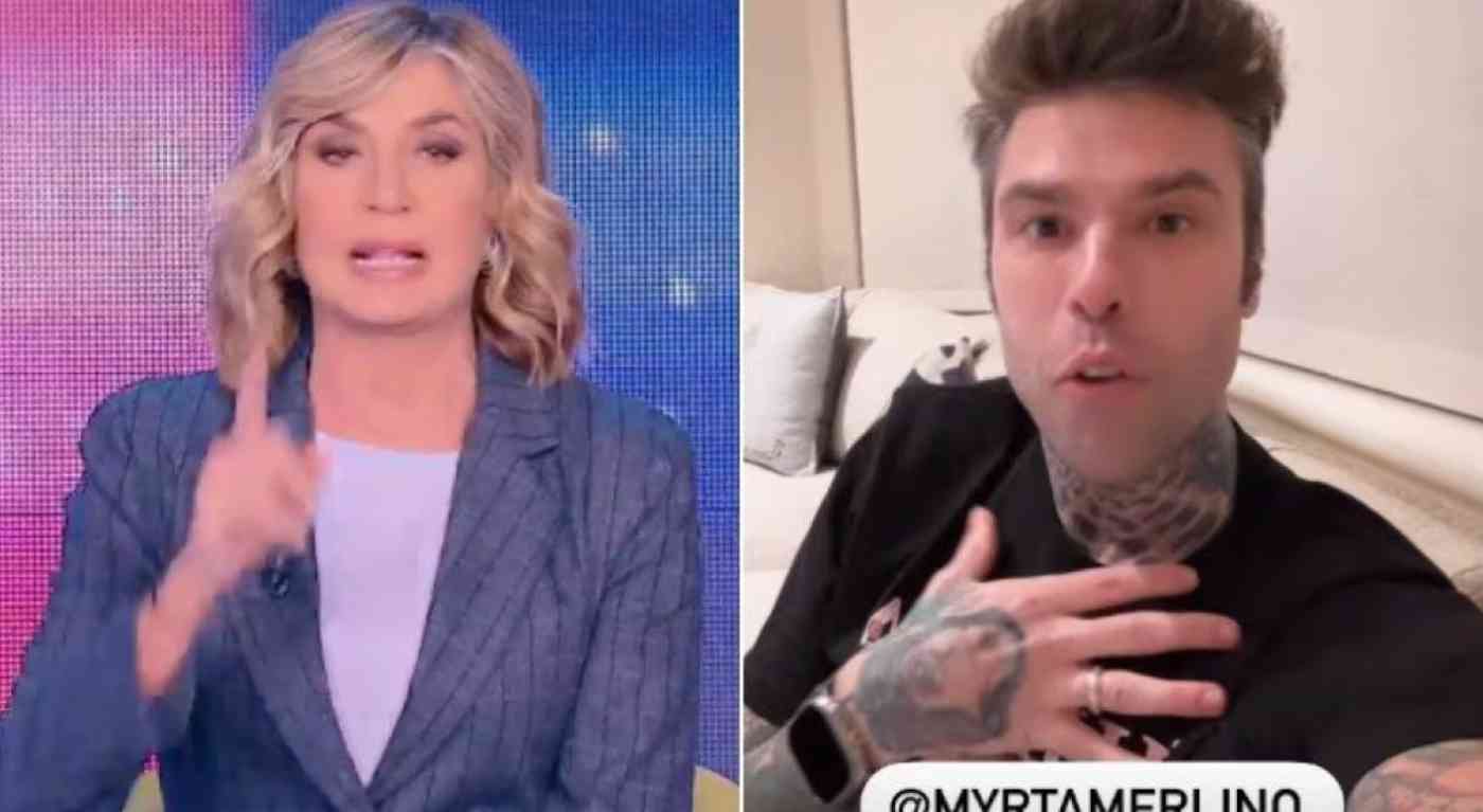 Fedez e Myrta Merlino, scoppia la bufera: "Venite a vedere la m** del mio cane? Meglio Barbara D'Urso!". Il botta e risposta dopo il caso Ferragni