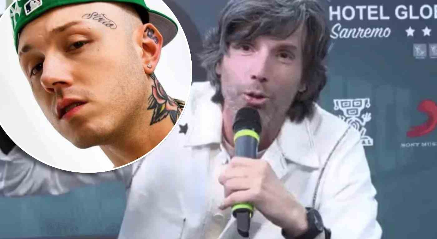 Bugo e Lazza, è rissa sui social: "Ciuccialatte, sei un rapper di me***" 