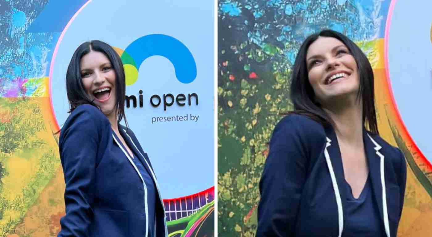 Laura Pausini non si perde la finale dei Miami Open e va fuori di testa per Sinner: "Che esempio!" (FOTO)