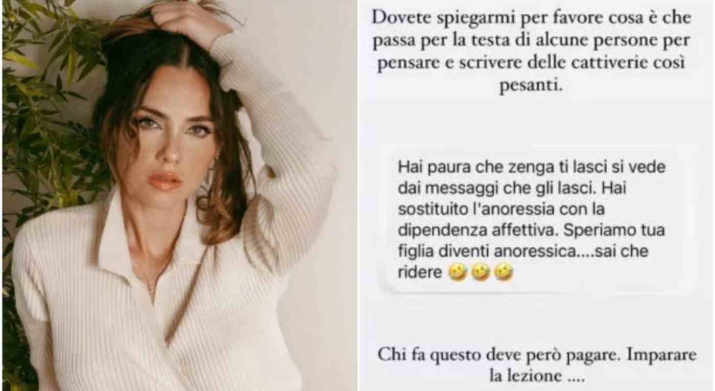 Rosalinda Cannavò, un hater augura l'anoressia a sua figlia: come ha reagito lei incinta