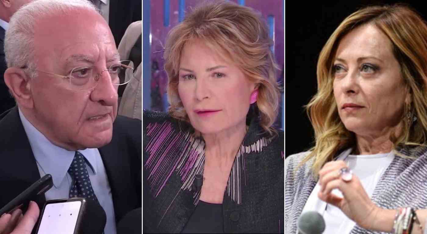 Scontro Meloni-De Luca, Lilli Gruber dice la sua: "Ecco cosa penso della frase di Giorgia"