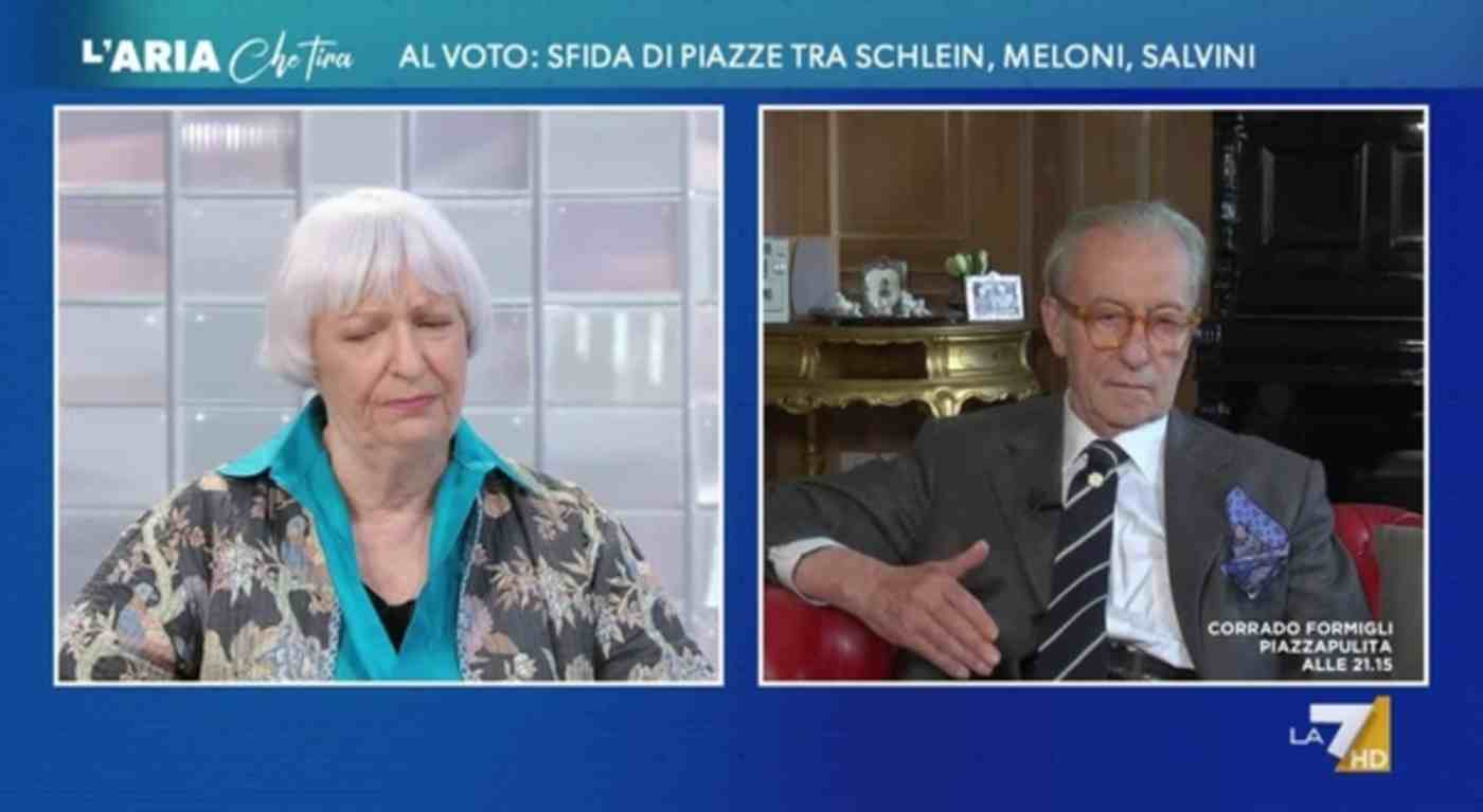 Parole pesanti in diretta, Feltri attacca Bompiani: "Basta, esigo rispetto"