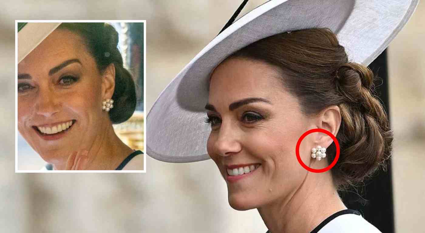 Kate Middleton e gli orecchini al Trooping the Colour: il messaggio emozionante nella battaglia contro il tumore