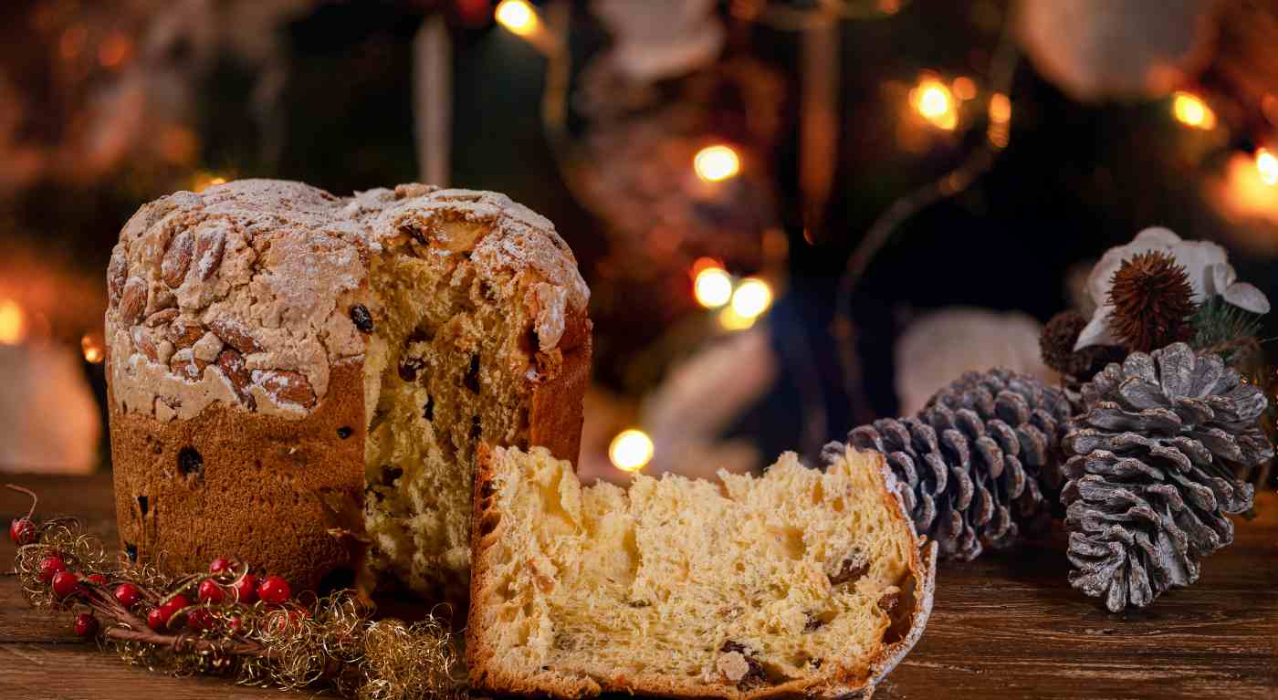 panettone con farina di insetti