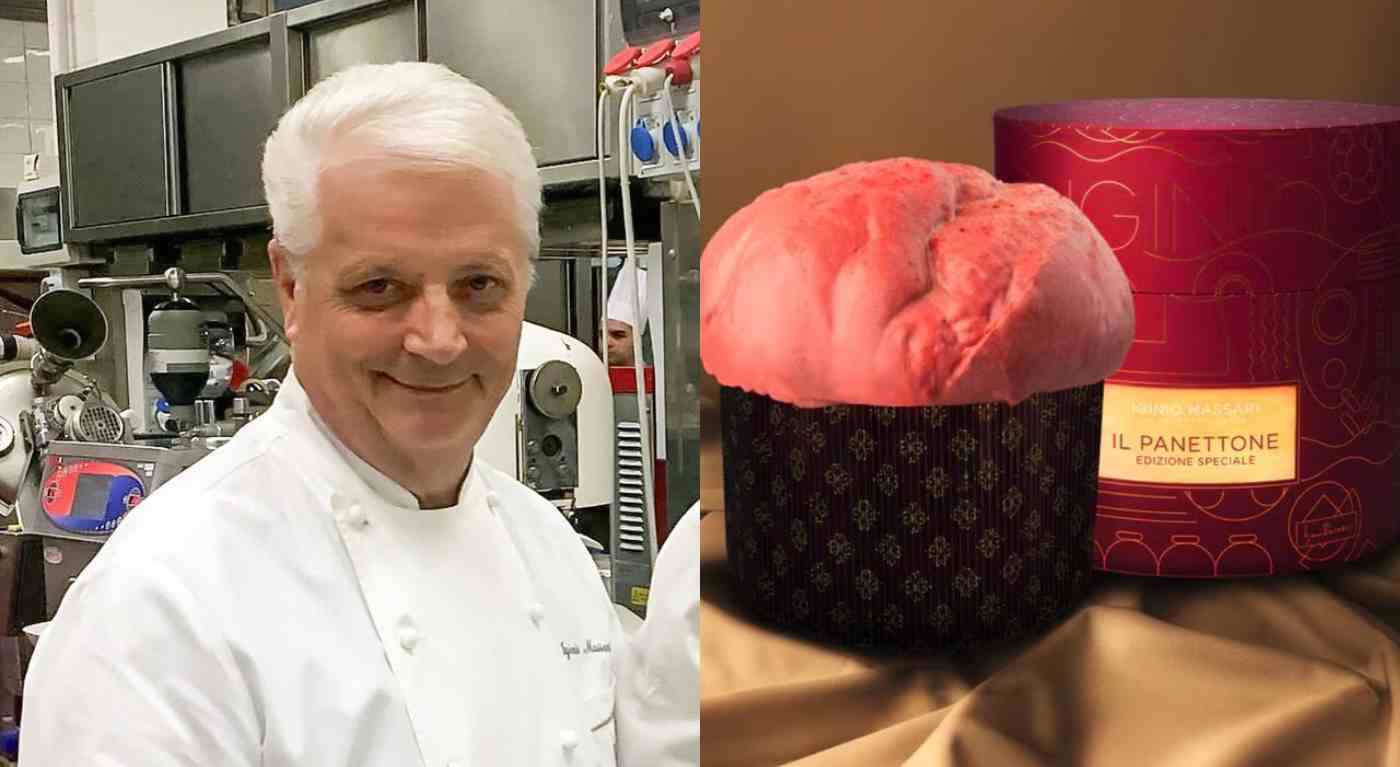 Iginio Massari e il panettone alla fragola