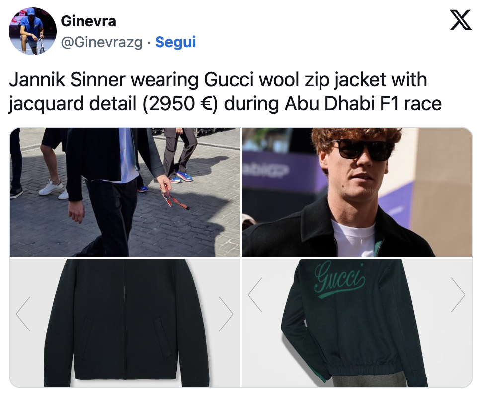 Sinner giacca